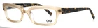 Ogi Evolution 3106 1412 Beige Transparent Womens Rectangle Eyeglasses 53-19-140 New. Price: $59.99.