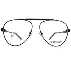 Dragon Eyeglasses Frames DR197 002 Dee Black Round Full Rim 56-13-145 New. Price: $36.76.