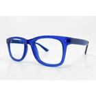 Zenni Optical Eyeglass Frames Women Blue Square Full Rim 125216 Medium Pre-owned. Price: $19.99.