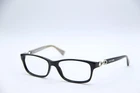 Coach Hc 6052 5214 Fannie Black White Authentic Frames Eyeglasses 54-16 Pre-owned. Price: $52.00.