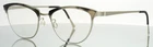 Lindberg Strip 9842 Col U38 Light Grey Bone Womens Eyeglasses 50-18-135 B:38. Price: $284.99.
