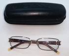 Dkny DY5619 1166 Women's Eyeglass Frames Gold W/brown Accents 52-16-135 Pre-owned. Price: $29.88.