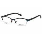 Adensco Women's Eyeglasses Satin Navy Half Rim Frame Clear Lens 200 0DA4 New. Price: $26.96.