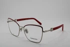 New Salvatore Ferragamo Sf 2223N 744 Red Silver Authentic Eyeglasses 54-17. Price: $119.00.