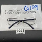 Prada VPR66L 5AV-1O1 Eyeglasses Frame Italy 55-16-135 Rimless Silver/black G109 Pre-owned. Price: $39.97.