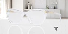 Versace VE3242A 148 Trasparent Demo Lens 54 Mm Women's Eyeglasses New. Price: $135.99.