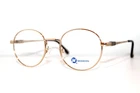 New Modern Optical Repeat Gold Brown Authentic Eyeglasses Frames 50-19-140MM. Price: $39.99.