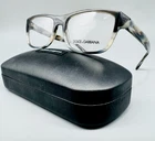 Dolce & Gabbana Dg 3276 / 3157 54-17-140 Mm Black Gradient Blue Horn Original New. Price: $87.50.