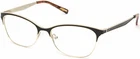 Covergirl CG0542 Burgundy 070 Metal Optical Eyeglasses Frame 53-17-140 Rx Ab New. Price: $75.60.