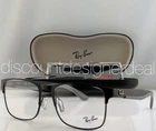 Ray-ban RB7550 3222 Matte Black Metal Square Eyeglasses Clear Demo Lens 57MM New. Price: $118.99.