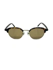 Jins Sunglasses, Half-rim, Plastic, Brw, Men's Pre-owned. Price: $115.42.