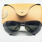 Ray-ban RB3342 Warrior 004 60-12 3N Sunglasses Green Lens Italy W/ Case Pre-owned. Price: $89.99.
