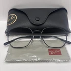 Ray-ban RB6496 2509 Polished Black Geometric Eyeglasses Frames 53-20-145 New. Price: $67.49.