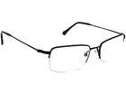 Ermenegildo Zegna Eyeglasses Vz 3035 Col. 531 Black Half Rim Italy 51 19 135 Pre-owned. Price: $39.99.