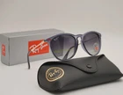 Ray-ban Erika Polarized Sunglasses RB4171 6592/T3 Blue Frame Grey UV400 New. Price: $57.00.