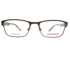 Converse Kids Eyeglasses Frames K025 Brown Rectangular Half Rim 48-17-130 New. Price: $38.79.