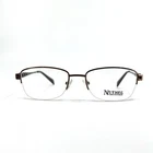 Nutmeg Collection Eyeglasses NM220 Brown Half Rim Frames 52 18 140 Mm New. Price: $21.66.