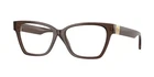 Versace VE3382 5332 Transparent Brown Demo Lens Mm Women's Eyeglasses New. Price: $171.99.