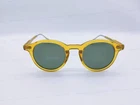 Moscot Miltzen-tt Yellow Broze Frame Green Lenses Sun Glasses 46-22-145 New. Price: $108.99.