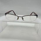 Ted Baker Eyeglasses Frame Only Topsy B150 Half Rim 52-17-135 Burgundy 539 Pre-owned. Price: $24.87.