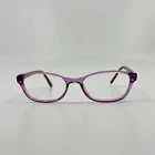 Runway Tween Lilac Eyeglasses Frames Girls Full Rim 48-16-130 3805 Pre-owned. Price: $19.99.
