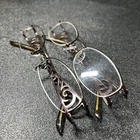 (2) New Women Eyeglasses Fm 11292 Brown Metal 52-18-135 Elegant Nice Look!. Price: $19.98.