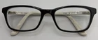 Calvin Klein Frames Only Eyeglasses CK18541 001 Black / White 50-17-135 Pre-owned. Price: $36.88.