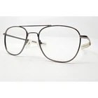 Capri DC158 Eyeglass Frames Mens Gunmetal Aviator Double Bridge 55-20-140 Pre-owned. Price: $39.99.