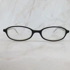 Celine Eyeglasses Frame COL.593 Women's Black Gray Plastic Oval Full Rim 49-135 Pre-owned. Price: $125.99.