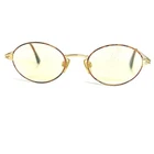 Vogue 3176 281 Gold Oval Eyeglasses Frames 50-20-130 Made In Italy 22496 Pre-owned. Price: $42.74.