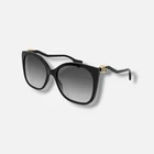 Gucci GG1010S Women's Black Oversize Sunglasses 60-18-140 New. Price: $161.33.