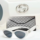Gucci Sunglasses 1996 Vintage White Grey Silver Retro Gg 2195/S C29 58MM 190526 Pre-owned. Price: $267.32.