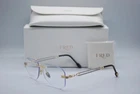 With Tags Fred FG50066U 001 Shiny Black Authentic Eyeglasses Frames 581 G2U Pre-owned. Price: $400.00.