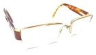 Versace Mod. 1136-B 1002 Brown Half Rim Eyeglasses Frames 51-17 135 Italy Women Pre-owned. Price: $59.99.
