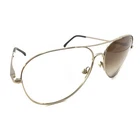 Chanel 4189 C.395/S9 Silver Aviator Metal Eyeglasses Frames 59-14 135 Italy Pre-owned. Price: $154.99.