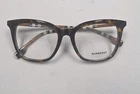 Burberry Women's Eyeglasses Dark Tortoise Rectangular Frame, 52MM 0BE2390 4017 New. Price: $82.00.