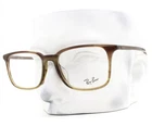 Ray-ban Eyeglasses Rb 5421F 8255 Crystal Striped Brown Green 55MM W/case New. Price: $129.50.