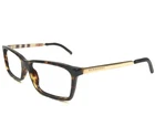 Burberry Eyeglasses Frames B2159-Q 3001 Tortoise Gold Rectangular 54-16-140 Pre-owned. Price: $61.79.