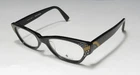 Seraphin Pleasant 8531 Black Hand Made Cat With Rhinestones Brand Eyeglasses New. Price: $49.95.