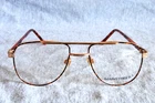 Mainstreet 886 Aviator Eyeglass Sunglasses Frames Gold Demi Amber 52-20-140 New. Price: $45.00.