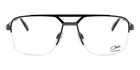 Cazal Eyeglasses Frames 7082 C002 Night Blue Aviator Half Rim Titanium 55-16-140 New. Price: $198.88.