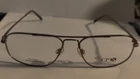 Concept Flex By Charmant CX7056 Lb Light Brown Mens Aviator Eyeglasses 56-16-145 New. Price: $30.00.
