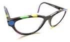 Ronit Furst 3470-S4 Handpainted Black Multicolor Eyeglasses Frames 50-18 140 Pre-owned. Price: $129.99.