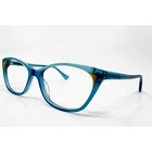 Kirkland Signature Eyeglass Frames Womens Blue Naya Cat 53-16-135 39024 Pre-owned. Price: $23.99.