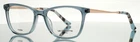 Liz Claiborne L463 E1N Transparent Blue Womens Petite Eyeglasses 48-16-135 B:35 New. Price: $49.99.