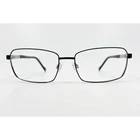 Michael Adams Eyeglass Frames Mens Black MA-628T Rectangular 58-18-150 Pre-owned. Price: $39.99.