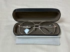 Chlogan Eyewear Santa Ana 11 M. Gold Aviator Eyeglasses Frames 60-18-150 Pre-owned. Price: $22.39.