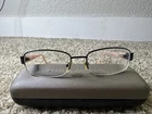 Harley-davidson HD361 Blk Eyeglasses Frame 53-18-135 Metal Half-rim Only Pre-owned. Price: $18.00.
