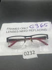 Carrera Eyeglasses Matt Black Half Rimless Frame Mod: 7548 Iam Pre-owned. Price: $48.51.
