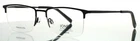 Jones New York VJOM380 0BLA Black Mens Rectangle Half Rim Eyeglasses 53-18-140. Price: $49.99.